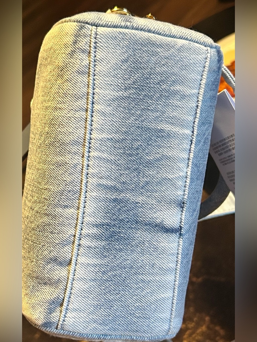 BNWT COACH LOVED DENIM MINI ROWAN - Picture 7 of 7